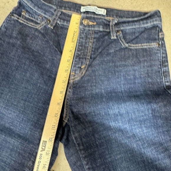 Levis 512 Bootcut Jeans 10 S Perfectly Slimming 28x28 Stretch Denim Mid Rise - Picture 8 of 11